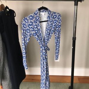 Diane Von Furstenberg Jersey Wrap Dress, Sz 2